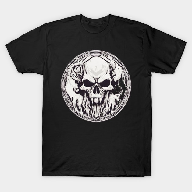 Terrifying skull T-Shirt by BEST100